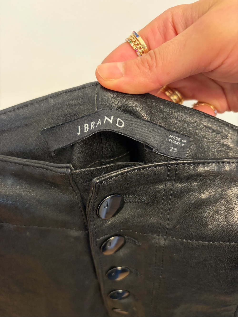 J Brand Natasha Leather Pants - Picture 7 of 10